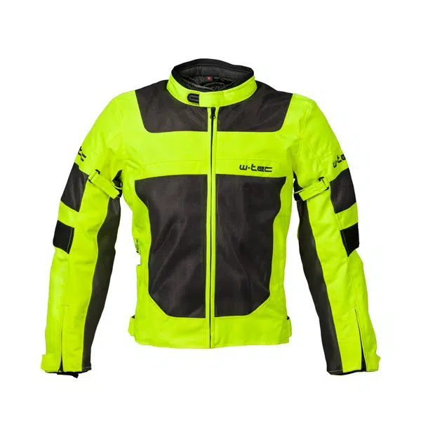 Pánská letní moto bunda W-TEC Fonteller Yellow-Grey S