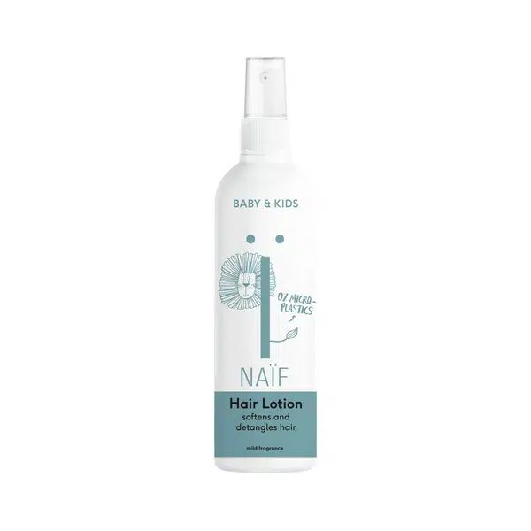NAÏF Sprej pro výživu a snadné rozčesávání vlasů Baby & Kids (Easy Styling Hair Lotion) 150 ml