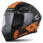 Moto přilba Cassida Orbit Multivers černá matná/oranžová/šedá/bílá S (55-56)