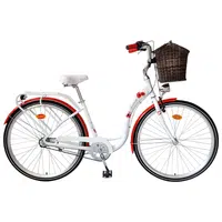 Městské kolo Saveno Bridget 28" - model 2025 M (17", 160-180 cm) bílá