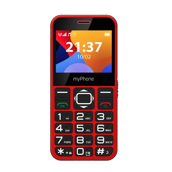 myPhone Halo 3 Senior červená