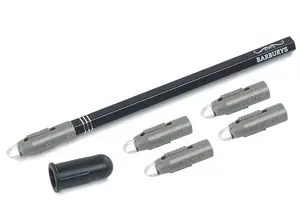 Holicí pero pro úpravu detailů s náhradními břity Sibel Barburys Raztoo (7750071) + dárek zdarma