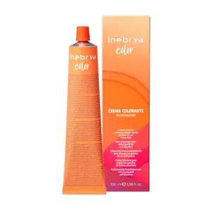 Barva na vlasy Inebrya Color 100 ml – 7/44 intenzivní měděná blond (776240) + dárek zdarma