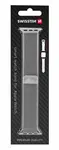 Kovový řemínek Swissten pro Apple Watch Milánský tah 38-40 mm, stříbrná