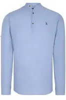 G783 DEWBERRY JUDGE COLLAR MEN'S SHIRT-BLUE