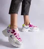 Gemre White-pink Sulamita sports sneakers