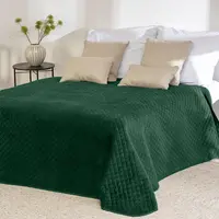 Přehoz na postel BEDDO lahvově zelená
