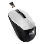 Genius Myš NX-7015, 1600DPI, 2.4 [GHz], optická, 3tl., bezdrátová USB, stříbrná, AA