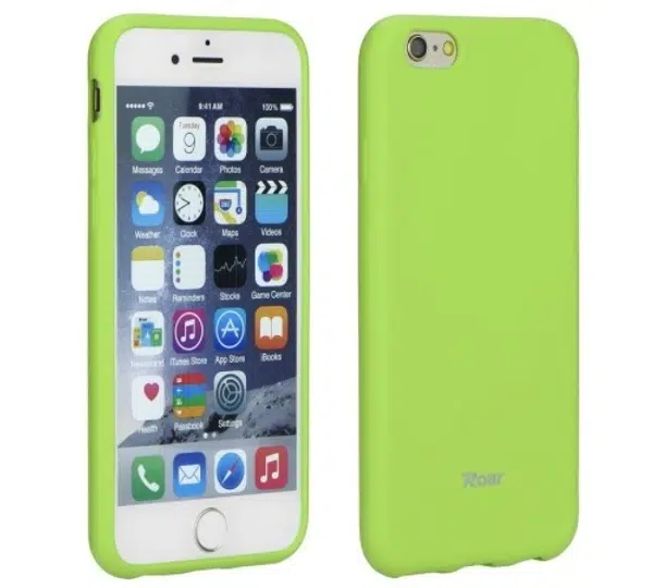 Ochranný kryt Roar Colorful Jelly pro Apple iPhone 13 Pro, limetková