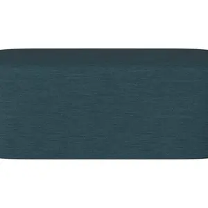 Puf Zyl oválný - 50 x 120 cm, více variant - Bolia Varianta: Baize - Smooth weave, Dust Blue