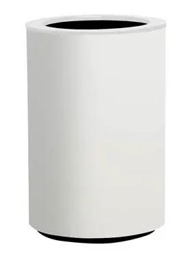 Válcový samozavlažovací květináč STEEL PLUS, více variant - Hobby Flower Barva: bílá, Rozměry: Ø 35 x 75