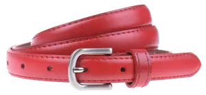 NovaKabelka.cz Cintura Sottile (2 cm) Barva pásku: červená