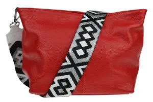 NovaKabelka.cz Batilda Rosso s přídavným popruhem VII