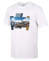 Husky Tee Skyline M XL, white Pánské bavlněné triko