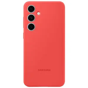 Silikonový zadní kryt EF-PS938CREGWW pro Samsung Galaxy S25 Ultra, červená