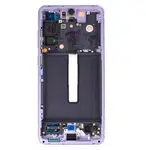 LCD + dotyková deska proSamsung Galaxy S21 FE, grey ( Service Pack)