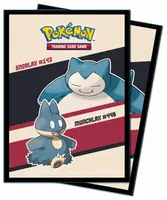 Pokémon: 65 obalů na karty Snorlax and Munchlax