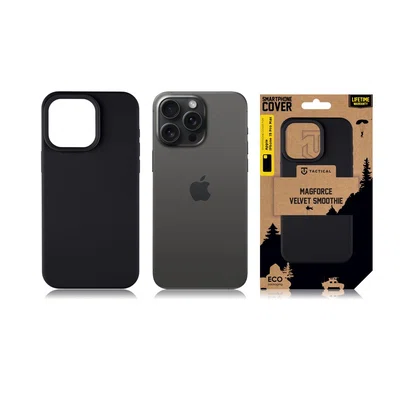 Zadní kryt Tactical MagForce Velvet Smoothie pro Apple iPhone 15 Pro Max, asphalt