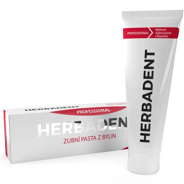 Herbadent Professional Bylinná zubní pasta s fluorem 100 g