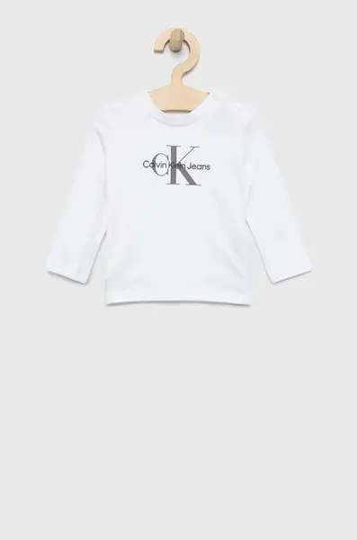 Dětské tričko s dlouhým rukávem Calvin Klein Jeans