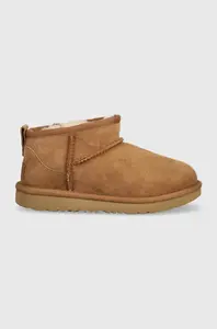 Dětské semišové sněhule UGG Classic Ultra Mini