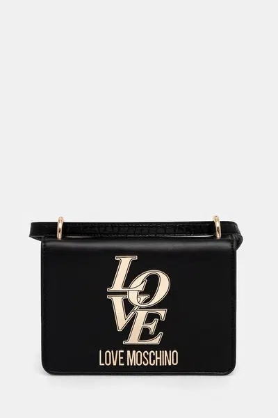 Kabelka Love Moschino černá barva, JC4158PP1