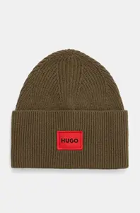 Vlněná čepice HUGO Xaff 6