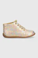 Dětské kožené polobotky Pom D'api