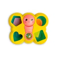 TULIMI Edukační vkládačka Motýl, Toyz, žlutá