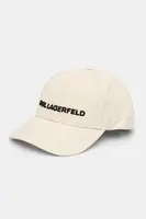 Bavlněná baseballová čepice Karl Lagerfeld K/ESSENTIAL