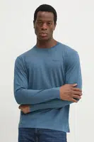 Bavlněné tričko s dlouhým rukávem Pepe Jeans JACKO LONG modrá barva, s potiskem, PM509752