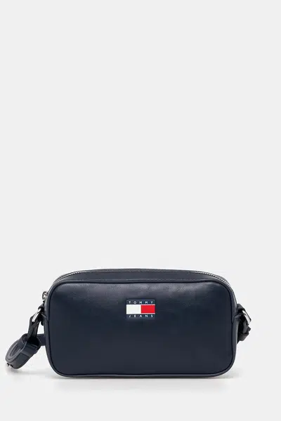 Kabelka Tommy Jeans tmavomodrá barva, AW0AW17290