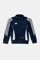 Dětská mikina adidas Performance tmavomodrá barva, s aplikací, IR7501