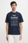 Bavlněné tričko Red Bull Racing x Pepe Jeans RACING HISTORY TEE