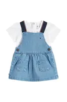 Kojenecká sada Tommy Hilfiger modrá barva, KN0KN02049