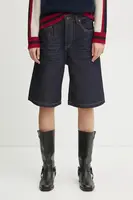 Džínové šortky Diesel DE-SIRE-SHORT SHORTS