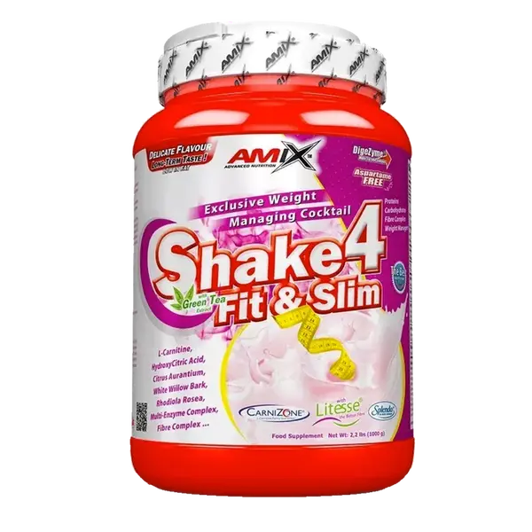 Amix Nutrition Shake 4 Fit&Slim 1000g - vanilka