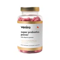 Venira Super probiotics power - daily digestive gummies jahoda 60 ks