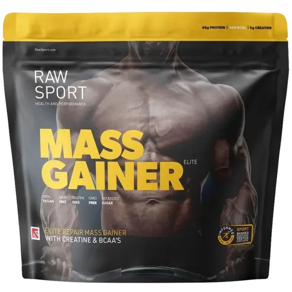 Raw Sport Elite Mass Gainer 2,5kg - vanilka
