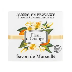 Jeanne en Provence Tuhé mýdlo Pomerančový květ 100 g