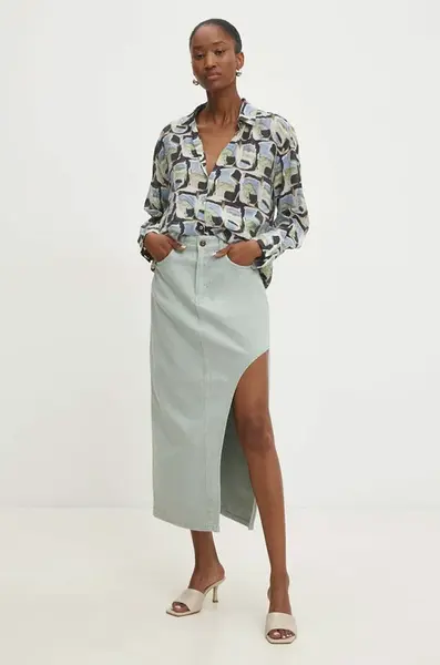 Džínová sukně Answear.LAB