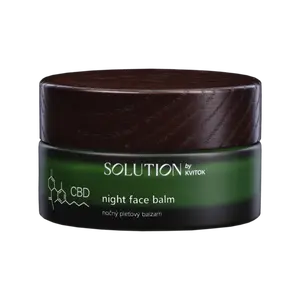Kvitok Solution Konopný pleťový krém - noční (30 ml)