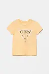 Dětské bavlněné tričko Guess
