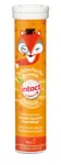 Intact Chytrá liška železo + vitamin C pomeranč 15 šumivých tablet