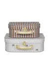 Kufr OYOY Mini Suitcase Elephant 2-pack