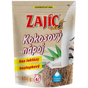 Zajíc Kokosový nápoj sáček 400 g doypack