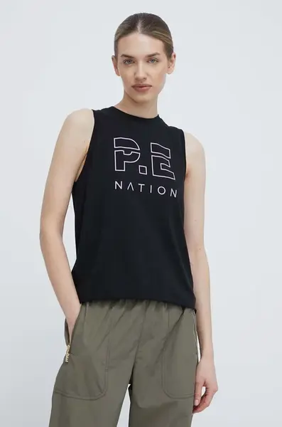 Top P.E Nation dámský, černá barva