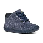 Dětské semišové polobotky Geox MACCHIA