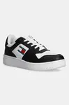 Kožené sneakers boty Tommy Jeans TJW RETRO BASKET ESS