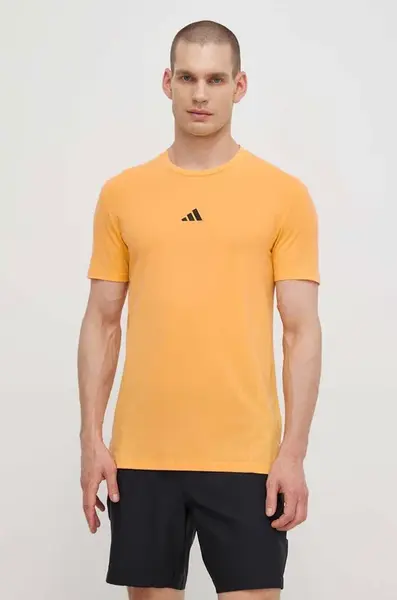 Tréninkové tričko adidas Performance D4T žlutá barva, IS3818